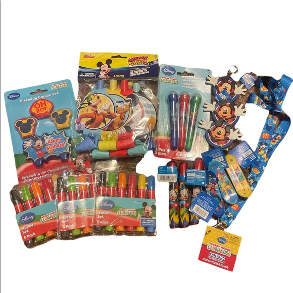 Disney Party Supplies Disney Mickey Mouse Party Favor Bundle 4